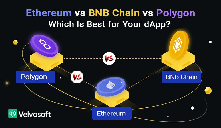 Ethereum vs BNB Chain vs Polygon: Which Is Best for Your dApp in 2025?